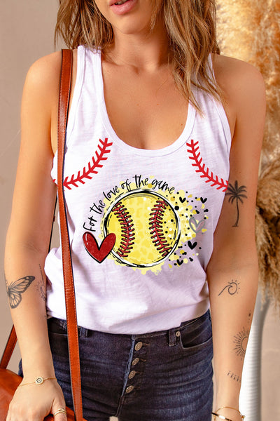 FOR THE LOVE OF THE GAME Graphic Tank - The Downtown Dachshund