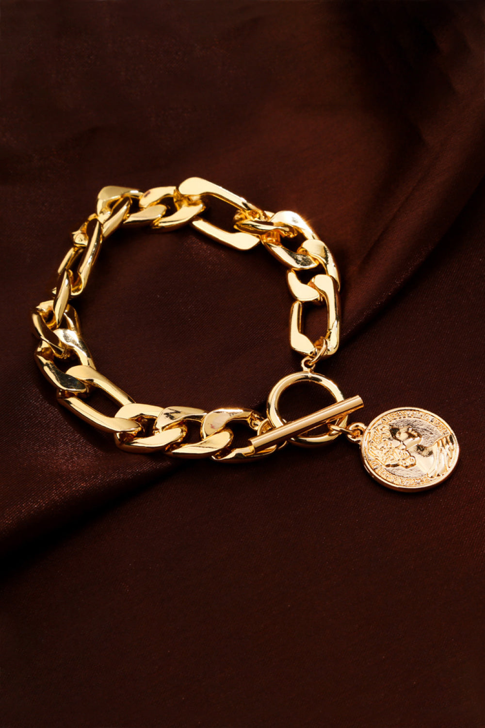 Chunky Chain Toggle Clasp Bracelet - The Downtown Dachshund