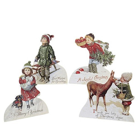 Christmas Children Dummy Board 4/A - The Downtown Dachshund