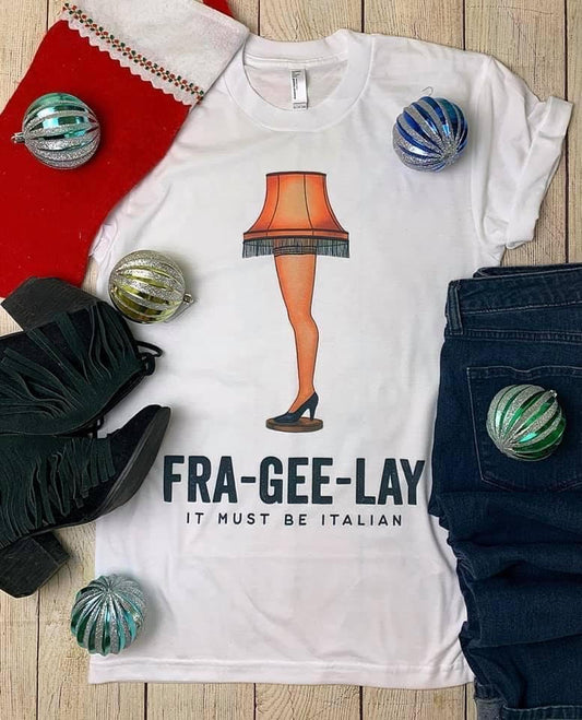 Frageelay Christmas Story tee - The Downtown Dachshund